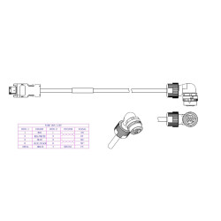 Veichi, VE04-L250-2ENL, Ekonomik Servo, Aksesuar - Veichi