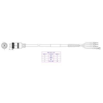 Veichi, VM075-L030-ANH, Ekonomik Servo, Aksesuar - 1