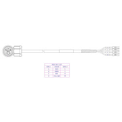 Veichi, VM150-L050-KNH, Ekonomik Servo, Aksesuar - Veichi