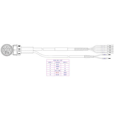 Veichi, VM400-L080-INH, Ekonomik Servo, Aksesuar - 1